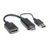 Hamlet VAHDM-DPA HDMI tipo A (Standard) DisplayPort Nero