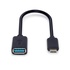 Hamlet XADTC-U2A-MF02 cavo USB 0,2 m USB 3.2 Gen 1 (3.1 Gen 1) USB A USB C Nero