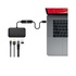 Hamlet XADTC-U2A-MF02 cavo USB 0,2 m USB 3.2 Gen 1 (3.1 Gen 1) USB A USB C Nero