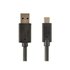 Hamlet XCU3A-UC31-MM10 cavo USB 1 m USB 3.2 Gen 1 (3.1 Gen 1) USB C USB A Nero