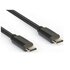 Hamlet XCUC-UC-MM10 cavo USB 1 m USB 2.0 USB C Nero