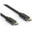 Hamlet XCUC-UC-MM10 cavo USB 1 m USB 2.0 USB C Nero
