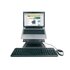 Hamlet XTMS100KM Tiramisù Notebook stand compreso di tastiera e mouse