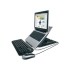 Hamlet XTMS100KM Tiramisù Notebook stand compreso di tastiera e mouse
