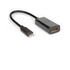 Hamlet XVAUC-DP4K Adattatore video USB C DisplayPort Nero