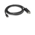 Hamlet XVAUC-DP4K20 Adattatore video 2 m USB C DisplayPort Nero