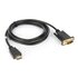 Hamlet XVCHDM-VGA180 Cavo e adattatore video 1,8 m HDMI A (Standard) VGA (D-Sub) Nero
