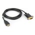 Hamlet XVCHDM-VGA180 Cavo e adattatore video 1,8 m HDMI A (Standard) VGA (D-Sub) Nero