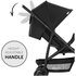 Hauck Passeggino 4 ruote 148457 RAPID 4 Black