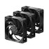 HAVN HVN-FS-H1230-02-TRI sistema di raffreddamento per computer Case per computer Ventilatore 12 cm Nero 3 pz
