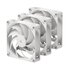 HAVN HVN-FS-H1430-01-TRI sistema di raffreddamento per computer Case per computer Ventilatore 14 cm Bianco 3 pz