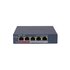 HIKVISION DS-3E1105P-EIV2 switch di rete Gestito Fast Ethernet (10/100) Supporto Power over Ethernet (PoE) Grigio