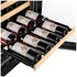 HISENSE RW18W4NWLGF cantina vino Cantinetta vino con compressore Libera installazione Nero 54 bottiglia/bottiglie