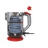 Hoover SGE1000 011 Pulitore a vapore portatile 0,37 L 1000 W Rosso, Titanio