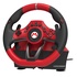HORI NSW-228U Sterzo + Pedali Nero, Rosso