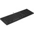 HP 125 Wired Keyboard (Bulk) tastiera Ufficio USB Nero