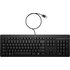 HP 125 Wired Keyboard (Bulk) tastiera Ufficio USB Nero