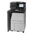HP Color LaserJet Enterprise Flow Stampante multifunzione a colori LaserJet Enterprise flow M880z+, Stampa, copia, scansione, fax, ADF da 200 fogli, stampa da porta USB frontale, scansione verso e-mail/PDF, stampa fronte/retro