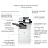 HP Color LaserJet Enterprise Flow Stampante multifunzione M776zs, Stampa, copia, scansione e fax, Stampa fronte/retro; Scansione verso e-mail