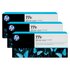 HP Confezione da 3 cartucce di inchiostro nero fotografico DesignJet 771C, 775 ml