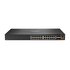 HP E Aruba Networking Aruba 6200F 24G 4SFP+ Gestito L3 Gigabit Ethernet (10/100/1000) 1U Nero