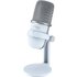 HP HyperX SoloCast - USB Microphone (White) Bianco Microfono per console di gioco