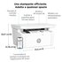 HP LaserJet M140w, Bianco e nero