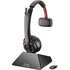 HP POLY Cuffie Savi 8220 Stereo DECT 1880-1900 Mhz Top + base di ricarica