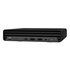 HP Pro Mini 400 G9 Wolf Security Edition Intel® Core™ i3 i3-14100T 8 GB DDR5-SDRAM 256 GB SSD Windows 11 Pro Mini PC Nero