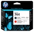 HP Testina di stampa nero opaco/rosso cromatico DesignJet 744