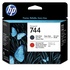 HP Testina di stampa nero opaco/rosso cromatico DesignJet 744