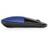 HP Z3700 RF Wireless Ottico 1200DPI Ambidestro Nero, Blu