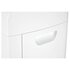 HSM X13 Taglio a particelle 57 dB 4 mm Argento, Bianco