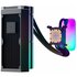 Hyte THICC Q60 RGB AIO con radiatore in alluminio da 240mm e 52 mm di spessore, schermo IPS integrato da 720 x 1280 pixel Bianco