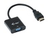 I-TEC HDMI2VGAADA cavo di interfaccia e adattatore HDMI VGA Nero