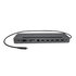 I-TEC Metal SB-C Ergonomic 4K 3x Display Docking Station with Power Delivery 85 W + Universal Charger 100 W