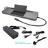 I-TEC Metal SB-C Ergonomic 4K 3x Display Docking Station with Power Delivery 85 W + Universal Charger 100 W