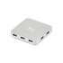 I-TEC Metal U3HUBMETAL7 Hub di interfaccia USB 3.2 Gen 1 Type-A 5000 Mbit/s Argento