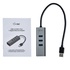 I-TEC Metal U3METALG3HUB USB 3.2 Gen 1 Grigio