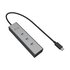 I-TEC Metal USB-C Charging HUB 5port with USB-C video 8K + Power Delivery 85W