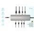I-TEC Metal USB-C Nano 2x Display Docking Station with PD 100 W + Charger 100W