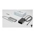 I-TEC Metal USB-C Nano 3x Display Dock, 2x HDMI 1x USB-C video with Power Delivery 140W + Universal Charger 140 W
