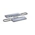I-TEC USB-C Metal Ergonomic 3x 4K Display Docking Station with Power Delivery 100 W + Universal Charger 100 W