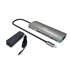 I-TEC USB-C Metal Nano Docking Station 4K HDMI LAN with Power Delivery 100W + Universal Charger 100W