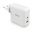 I-TEC USB-C Travel Charger 60W + USB-A Port 18W