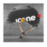 ICON.E Helmet Air Nero Casco con Luce Led USB integrata