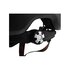 ICON.E Helmet Air Nero Casco con Luce Led USB integrata per monopattino o bici elettrica