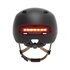 ICON.E Helmet Air Nero Casco con Luce Led USB integrata per monopattino o bici elettrica