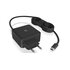 Icy Box IB-PS111-PD Universale Nero AC Interno
