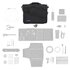 iFixit IF145-461-1 Cassetta degli attrezzi Tessuto, Poliestere Nero